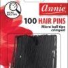 ANNIE - 100 1 3/4" HAIR PINS BLACK #3112 -Zoe Beauty Supply Shop 03112 SAP 600x f55c7957 bd92 4bfc be7a 6481427e717c