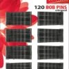 ANNIE - Bobby Pins 2" 120PCs BLACK #3339