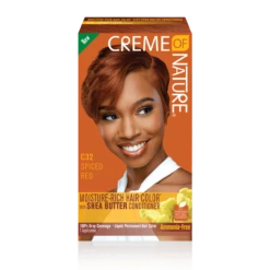 Creme Of Nature - Moisture-Rich Hair Color With Shea Butter C32 SPICED RED
