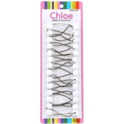 CHLOE - Hair Accessories Small White Knockers (BR2612W)