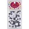 BEAUTY COLLECTION - Small Round Hair Bead BLACK/WHITE -Zoe Beauty Supply Shop 0fc23da0 0690 11ef b1f8 eb1a74cec859