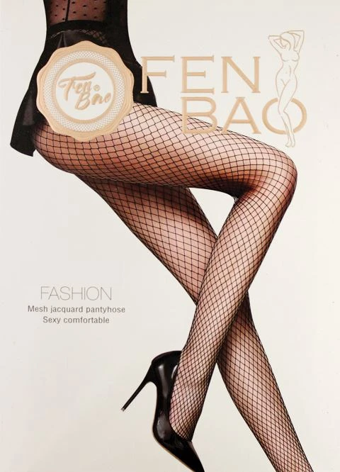 FEN BAO - Pantyhose Mesh Jacquard (GFSSTQ1201M) 1 FEN BAO - Pantyhose Mesh Jacquard (GFSSTQ1201M)