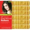 MAGIC COLLECTION - 3/4" Snap-Around Rollers 12PCs Medium YELLOW -Zoe Beauty Supply Shop 122M