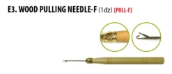 EVE HAIR - Premium Professional Wood Pulling Needle-F