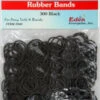 EDEN COLLECTION - Rubber Bands 300 Black Only -Zoe Beauty Supply Shop 1421858335717m0