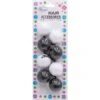 BLOSSOM - Hair Accessories Hair Knockers 4PCs BLACK/WHITE #PPP08-02A 9 BLOSSOM - Hair Accessories Hair Knockers 4PCs BLACK/WHITE #PPP08-02A -Zoe Beauty Supply Shop 14a779b0 130c 11ef 8735 8f0ad1eddd9d