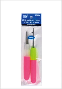 EDEN COLLECTION - DreadLock Crochet 3 Needles 0.75MM & Crochet Needle