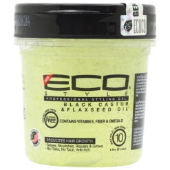 ECO STYLE - Black Castor & Flaxseed Oil Green Gel 6 ECO STYLE - Black Castor & Flaxseed Oil Green Gel -Zoe Beauty Supply Shop 1ad18ae1 5c4f 49af a97c bcd9034e663b.84dedaee2e7d0da61c03c33f7ba03f3a