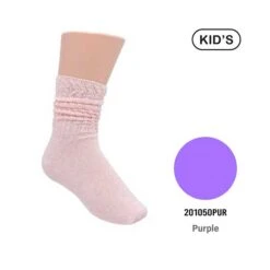 MAGIC COLLECTION - Kid's Slouch Socks 6-8 Size 10 MAGIC COLLECTION - Kid's Slouch Socks 6-8 Size -Zoe Beauty Supply Shop 201050PUR