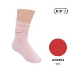 MAGIC COLLECTION - Kid's Slouch Socks 6-8 Size 11 MAGIC COLLECTION - Kid's Slouch Socks 6-8 Size -Zoe Beauty Supply Shop 201050RED