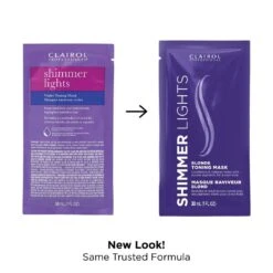 CLAIROL - Shimmer Lights Violet Toning Mask 8 CLAIROL - Shimmer Lights Violet Toning Mask -Zoe Beauty Supply Shop 2567403 alt01