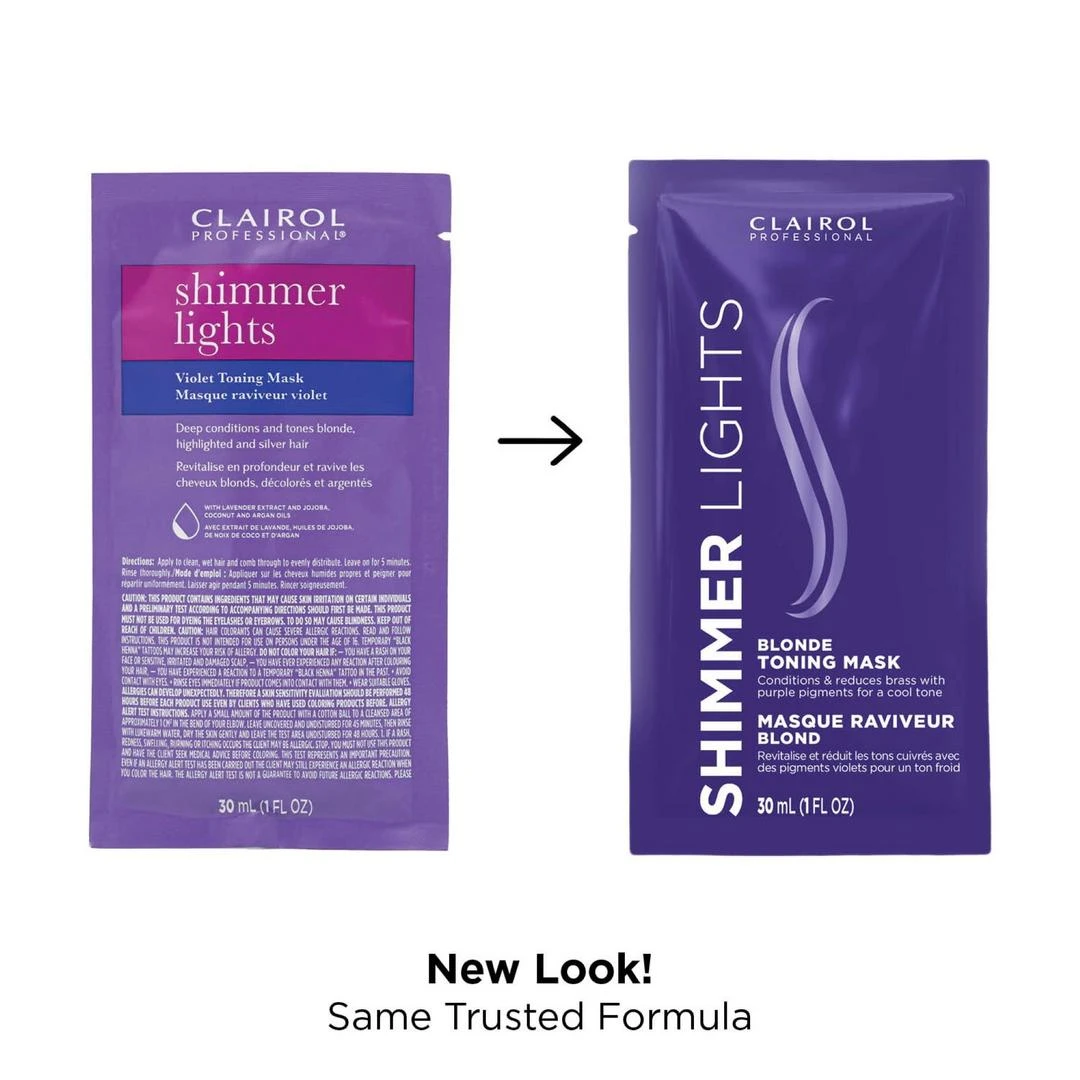 CLAIROL - Shimmer Lights Violet Toning Mask 3 CLAIROL - Shimmer Lights Violet Toning Mask - Image 3