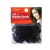 MAGIC COLLECTION - Premium Black Rubber Bands BLACK 300PCS -Zoe Beauty Supply Shop 2751BLA