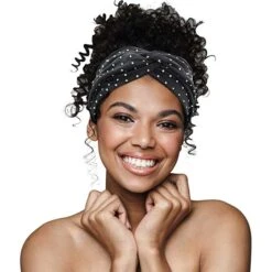 MAGIC COLLECTION - Knot Head Band Fashion BLACK #FHE-102