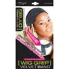 MAGIC COLLECTION - Comfortable Wig Grip Velvet Band BLACK