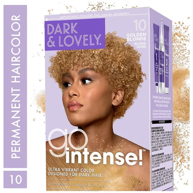SoftSheen Carson - Dark & Lovely Go Intense! #10 GOLDEN BLONDE 8 SoftSheen Carson - Dark & Lovely Go Intense! #10 GOLDEN BLONDE - Image 8