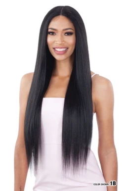 ORGANIQUE - LIGHT YAKY STRAIGHT LACE FRONT WIG 30" WIG