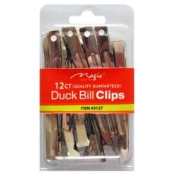 MAGIC COLLECTION - 12 Count Clips Duck Bill -Zoe Beauty Supply Shop 3127 1