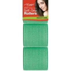 MAGIC COLLECTION - 2 1/2" Self-Grip Rollers 3PCs Jumbo GREEN