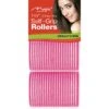 MAGIC COLLECTION - 1 3/4" Self-Grip Rollers 3PCs Jumbo PINK -Zoe Beauty Supply Shop 3717JPIN