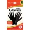 MAGIC COLLECTION - Vinyl Gloves Black 6PCs MEDIUM -Zoe Beauty Supply Shop 38f88920 4161 11ef a927 610f76689c67