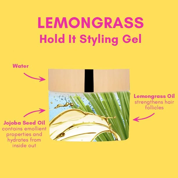 Alikay Naturals - Lemongrass Hold It Styling Gel 3 Alikay Naturals - Lemongrass Hold It Styling Gel - Image 3