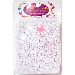 BEAUTY COLLECTION - Small White Bead #1000WHI