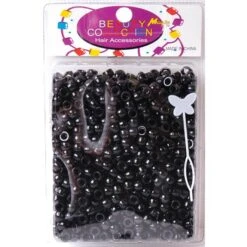 BEAUTY COLLECTION - Small Black Bead #1000BLA