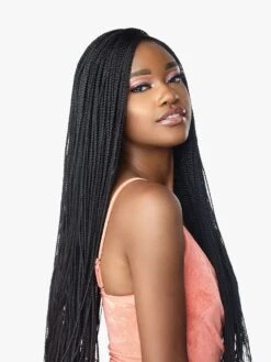 SENSATIONNEL - CLOUD 9 4X4 BRAID LACE WIG "MICRO BOX BRAID 28"