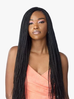 SENSATIONNEL - CLOUD 9 4X4 BRAID LACE WIG "MICRO BOX BRAID 28" -Zoe Beauty Supply Shop 4x4 Braided MicroBoxBraid28 04