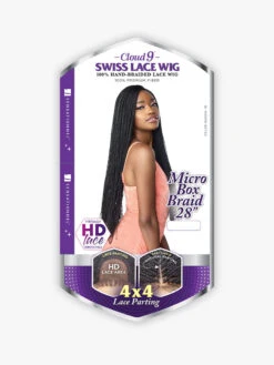 SENSATIONNEL - CLOUD 9 4X4 BRAID LACE WIG "MICRO BOX BRAID 28" -Zoe Beauty Supply Shop 4x4 Braided MicroBoxBraid28 HT