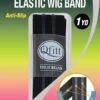 Qfitt - Silicone Elastic Wig Band BLACK -Zoe Beauty Supply Shop 5056