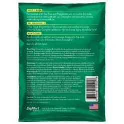 DeMert - HI-PRO-PAC Australian Tea Tree & Mint Oil -Zoe Beauty Supply Shop 51002 HPP TeaTree Masque 1.75oz BACK 1000x1000 1