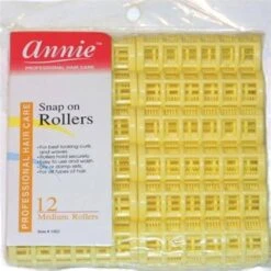 ANNIE - Professional Snap-On Rollers 3/4" 12PCs MEDIUM YELLOW -Zoe Beauty Supply Shop 5116u4XrKyL. AC UF1000 1000 QL80