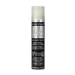 Jerome Russell - Hair & Body Glitter Color Spray SILVER