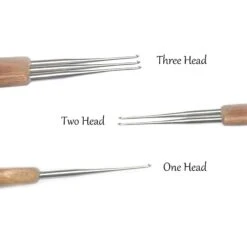 MAGIC COLLECTION - Hooks Dual-End DreadLock Needle (1&3) -Zoe Beauty Supply Shop 51vwEtbxcyL. SX679