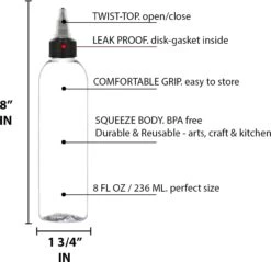 MAGIC COLLECTION - Applicator Bottle 4oz (YMB020)