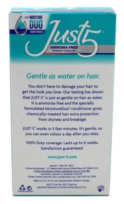 Just-5 - Permanent Hair Dye (5 Colors Available) -Zoe Beauty Supply Shop 610qrOilSjL. SL1133