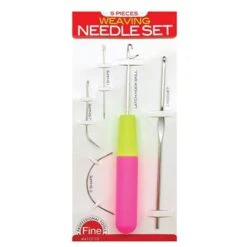 MAGIC COLLECTION - 5 Pieces Weaving Needle Set -Zoe Beauty Supply Shop 612PDCdrQzL. SL1500