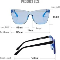 KISS - MAD SHADE 42 V2 BLUE -Zoe Beauty Supply Shop 613t29G8GVL. AC SX679