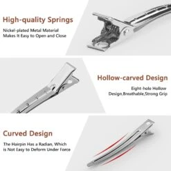 ANNIE - Duck Bill Clips 4PCs #3170 -Zoe Beauty Supply Shop 61GFUMu3ZgL. SL1500