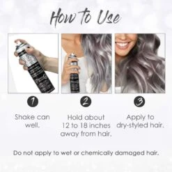 Jerome Russell - Hair & Body Glitter Color Spray SILVER -Zoe Beauty Supply Shop 61IE5zFs3TL. SL1000