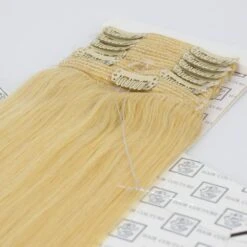 PURE - 9PCs Clip-Ins Extensions 18" (HUMAN) -Zoe Beauty Supply Shop 61fOAMLj2tL. SL1000