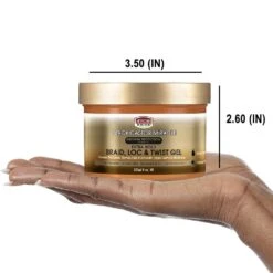 African Pride - Black Castor Miracle Extra Hold Braid, Loc & Twist Gel -Zoe Beauty Supply Shop 61hEoS5sMCL. SL1000