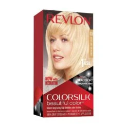 REVLON - COLORSILK Beautiful Color Permanent Hair Dye Kit 03 ULTRA LIGHT SUN BLONDE