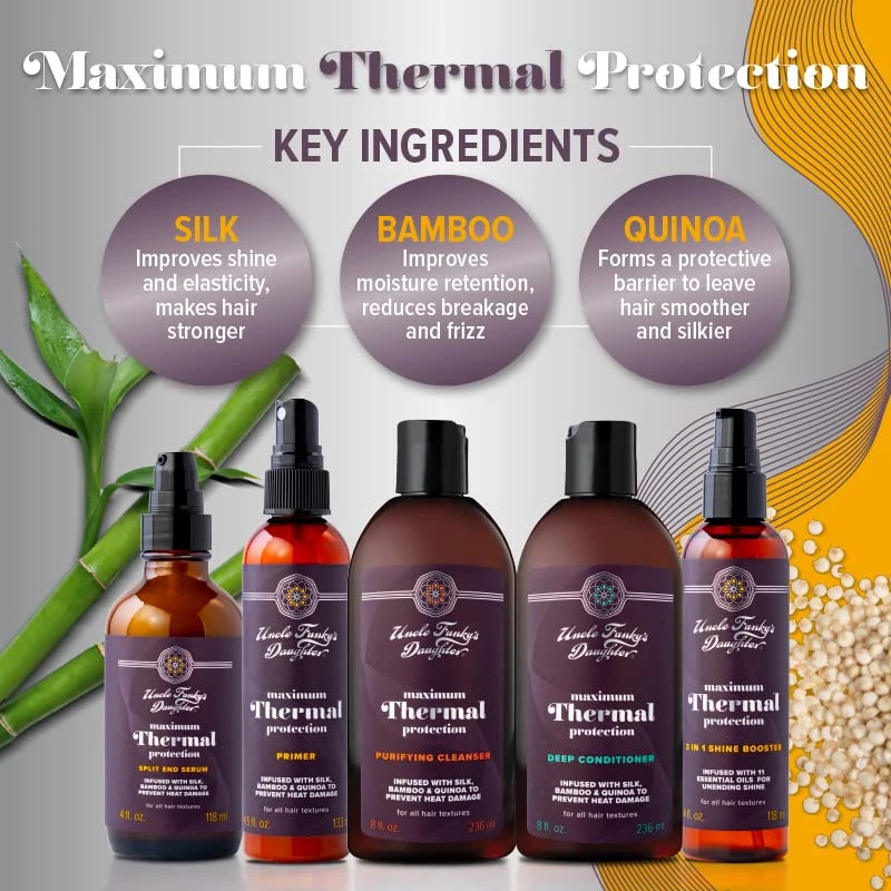 Uncle Funky's Daughter - Maximum Thermal Protection 3-IN-1 Shine Booster 2 Uncle Funky's Daughter - Maximum Thermal Protection 3-IN-1 Shine Booster - Image 2