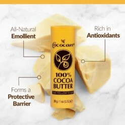 Cococare - 100% Cocoa Butter The Yellow Stick -Zoe Beauty Supply Shop 61n9gRzLgGL. SL1000