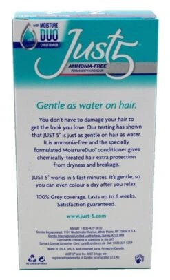 Just-5 - Permanent Hair Dye (5 Colors Available) -Zoe Beauty Supply Shop 61rI5a rviL. SL1135