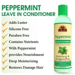 OKAY - Peppermint Soothing & Invigorating Leave-in Conditioner -Zoe Beauty Supply Shop 61suJYz GpL. SL1000