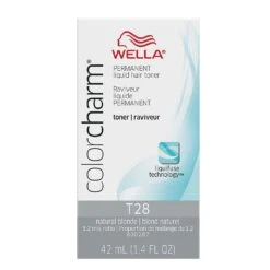 WELLA - Color Charm Permanent Liquid Hair Toner T28 NATURAL BLONDE 8 WELLA - Color Charm Permanent Liquid Hair Toner T28 NATURAL BLONDE -Zoe Beauty Supply Shop 61x2wQ5n0vL. SL1500